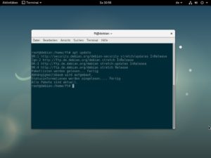 Abbildung 8: Der Befehl <code>apt</code> bietet gegenüber <code>apt-get</code> eine vereinfachte Handhabung.
