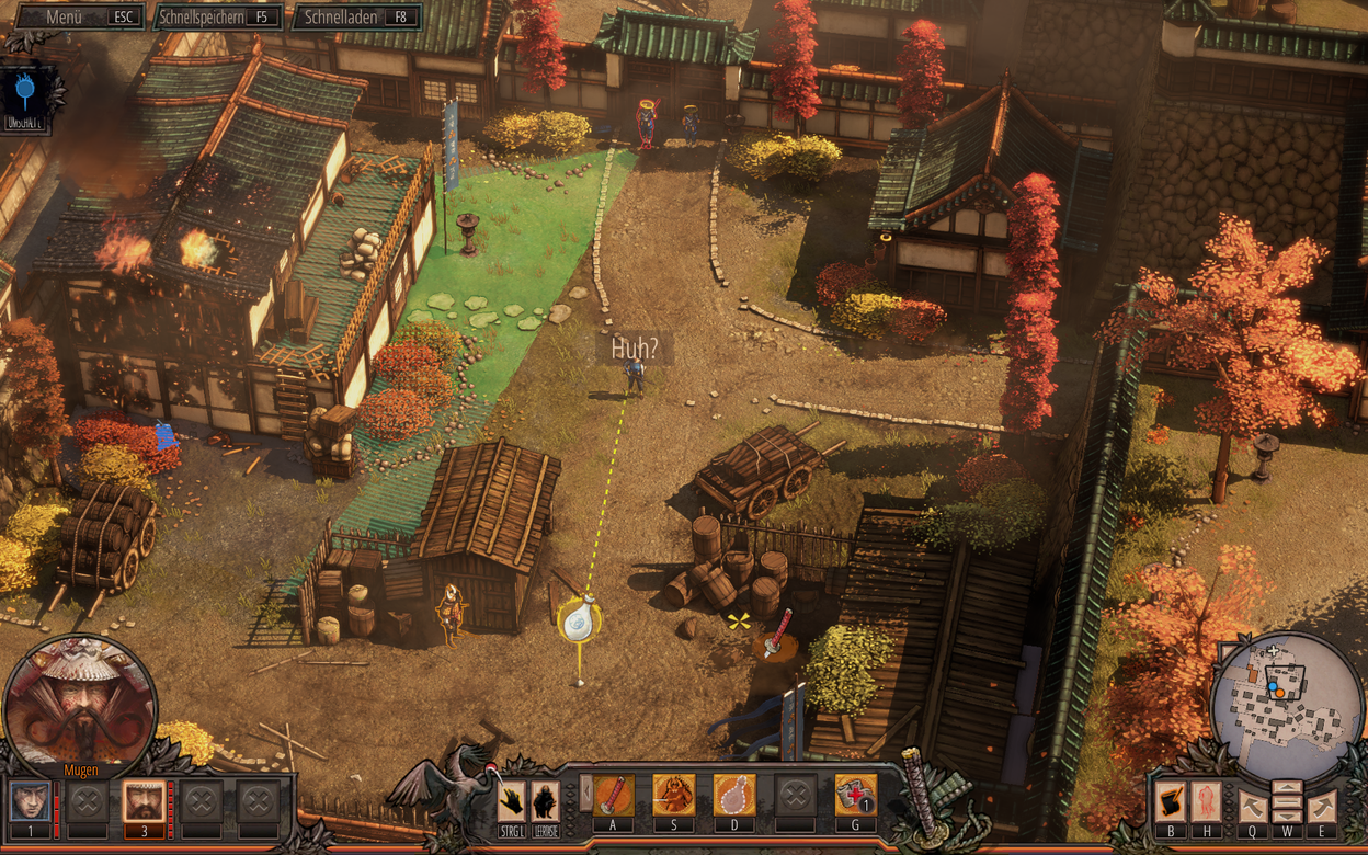 Das Spiel zum Wochenende: Shadow Tactics – Blades of the Shogun -  LinuxCommunity