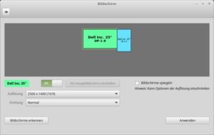 Abbildung 4: Per Daisy-Chaining via DisplayPort&nbsp;1.2 lassen sich mehrere Displays an einem Kabelstrang hintereinander ketten. 