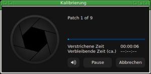 Abbildung 7: Die eigentlichen Messungen kommentiert DisplayCAL mit Verlaufsdialogen.