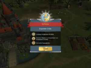 Das Spiel stellt im normalen Spielmodus mehrere Aufgaben, die für den erfolgreichen Abschluss eines Levels nicht zwingend erforderlich sind.