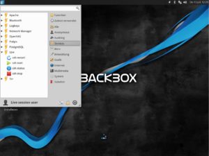 Abbildung 1: Der XFCE-Desktop bietet keine Überraschungen, lediglich einige Einträge im Programmstarter deuten auf die Eigenheiten der Distribution hin.