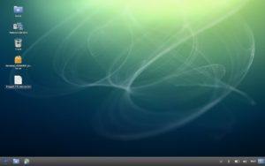 Abbildung 1: Frisch und freundlich wirkt der Desktop von Trisquel Linux.