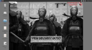 Abbildung 2: Der XFCE-Desktop von Dojo wirkt alles andere als friedlich.