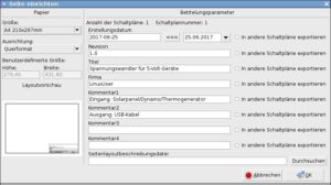 Abbildung 3: Es lohnt, die Daten für das Arbeitsblatt gewissenhaft einzutragen: So profitieren Sie später unter Umständen von der gut dokumentierten Arbeit.