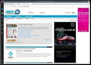 Abbildung 5: Opera hat sich als Alternative zu Firefox und Chrome etabliert und lockt Nutzer mit Sonderfunktionen wie einer Chat-Integration und VPN.