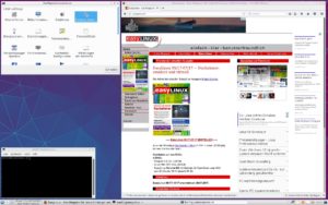 Abbildung 3: LXQt gibt sich spartanisch, bietet aber viele M&ouml;glichkeiten zur Konfiguration und ist ein vollfunktionaler Desktop. 