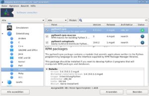Abbildung 3: Über die Softwareverwaltung im Mageia Control Center halten Sie unter anderem die installierten Paketen auf dem neusten Stand.