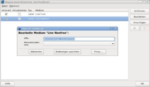 Abbildung 4: Im Mageia Control Center legen Sie fest, aus welchen Kategorien das System Pakete bezieht. Dabei umfasst nur der Zweig »core« komplett freie Software.