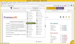 Abbildung 1: &Uuml;ber das Software-Archiv von FramaSoft erweitern Sie bei Bedarf den Fundus der Tools, die in Ihrem Projekt zum Einsatz kommen. 