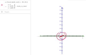 Abbildung 7: 3D-Darstellungen einer Funktion erscheinen im entsprechenden Ausgabefenster der Software.