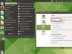 Abbildung 5: Im Maté-Tweak-Tool schalten Sie mit einem Klick ein Unity-ähnliches Dock und ein moderneres Startmenü frei.