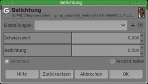 Abbildung 10: Der Dialog <span class="ui-element">Belichtung</span> erlaubt nun das explizite Festlegen des Schwarzpunkts.