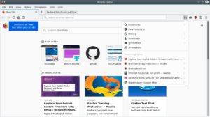 Abbildung 5: Das neue Bibliotheksmenü fasst oft genutzte Funktionen wie Verlauf, Downloads oder Bookmarks zusammen.