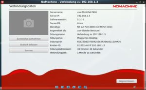 Abbildung 6: Die Software listet bei Bedarf wichtige Statusmerkmale auf.