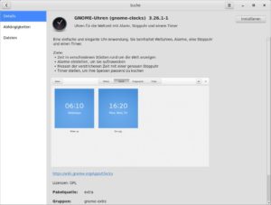Abbildung 2: Pamac kann bereits Appstream-Daten verarbeiten, muss aber bei Paketen aus dem AUR noch passen.