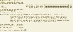 Abbildung 3: Die Vorarbeiten umfassen neben dem Freischalten eines Mirrors auch das Synchronisieren der Datenbanken.