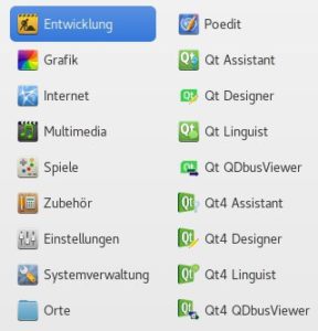 Abbildung 3: Das Menü ist mit Einträgen überfrachtet, die womöglich nie einen Klick zu spüren bekommen.