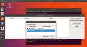 Abbildung 5: Ubuntu bietet ein PPA mit stets aktuellen Versionen von Nitroshare. Das Einbinden in Nautilus klappt dennoch nicht.