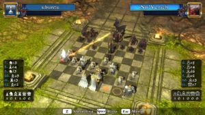 Auch in Battle vs. Chess zeigt beim Schlagen einer Figur eine entsprechende Animation.