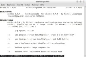 Abbildung 2: Eine nicht vorhandene &Uuml;bersetzung Ihres Programms sorgt nicht daf&uuml;r, dass Help2man beim Erzeugen der &uuml;bersetzten Version strauchelt.
