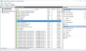 Abbildung 8: In der Windows-Firewall müssen Sie den SSH-Port (22) öffnen, damit SSH-Logins auf dem Windows-Rechner möglich sind.