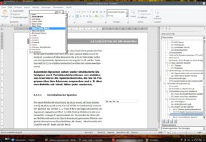 Abbildung 1: TextMaker mit Ribbons: Der Anblick dieser Alternative zu Standardmen&uuml;s ist unter Linux ungewohnt.