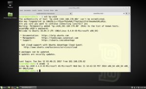 Abbildung 9: Läuft der Linux-eigene SSH-Server unter Windows, steht einem Login übers Netz nichts mehr im Weg.