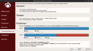 Abbildung 1: Calamares sorgt f&uuml;r eine komfortable Installation von Redcore&nbsp;Linux.