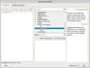 Abbildung 7: Im Ausdruckseditor legen Sie Regeln für die Anzeige von Objekten fest.