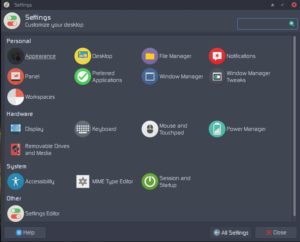 Abbildung 1: Material Design bestimmt das Aussehen von Anarchy, das GTK-Theme Numix stellt dabei die Icons zur Verfügung.