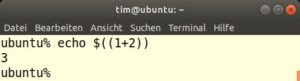 Abbildung 3: Sowohl mit der Bash wie mit der Zsh erledigen Sie einfache arithmetische Operationen, die jedoch vom Umfang der Funktionen nicht an die M&ouml;glichkeiten von externen Programmen heranreichen.