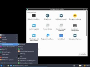 Abbildung 9: Der Lubuntu-Next-Desktop mit LXQt, einer Art Nachfolger von LXDE, wirkt vielversprechend. Er ist aber nach Meinung der Lubuntu-Entwickler noch nicht stabil genug, um LXDE zu ersetzen.
