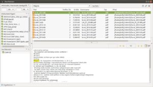 Abbildung 3: Zu den gefundenen Begriffen zeigt die Software alle wichtigen Infos an.