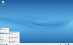Abbildung 4: Als Oberfläche bringt ROSA den Desktop Fresh R10 mit LXQt mit.