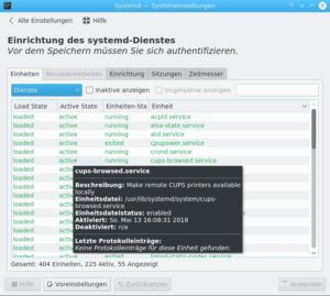 Abbildung 4: Infos zur aktiven Unit zeigt die Software per &uuml;berlappendem Fenster an.