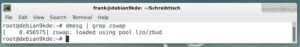Abbildung 6: Sie haben die M&ouml;glichkeit, &uuml;ber zSwap Daten im Kernel zuerst zu komprimieren, statt diese direkt auf ein Swap-Ger&auml;t auszulagern.