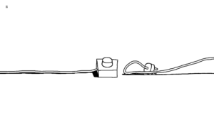 Das Spiel hält zudem kleinere Rätsel bereit. Hier scheint es auf den ersten Blick keine Steckdose für das Kabel zu geben.