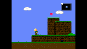 Einige Passagen erinnern sichtlich an Super Mario. Hier ist zudem die Simulation des Röhrenbildschirms abgeschaltet.