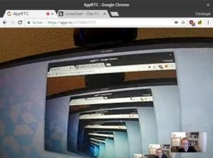 Abbildung 1: Mithilfe von WebRTC braucht es kein Skype mehr: &Uuml;ber HTML l&auml;sst sich die Webcam eines Computers ansprechen. Viele Anwender kleben sie daher ab.