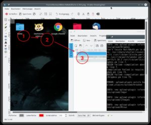 Abbildung 1: Das in Perl geschriebene GTK-Programm Shutter bietet zahlreiche Funktionen zum Erstellen und Bearbeiten von Screenshots.