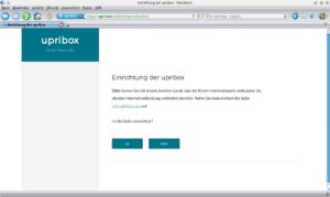 Abbildung 1: Die Funktion des Internet-Zugangs wird gepr&uuml;ft.