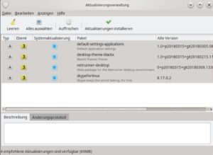 Abbildung 5: Aktualisierungen des Systems dürfen Sie umfassend konfigurieren.
