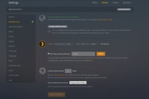 Abbildung 8: Der gr&uuml;ne Haken im Backend best&auml;tigt die weltweite Verf&uuml;gbarkeit unserer privaten Multimedia-Cloud. Dazu gen&uuml;gen ein unterst&uuml;tzter Client sowie ein funktionierendes WLAN.