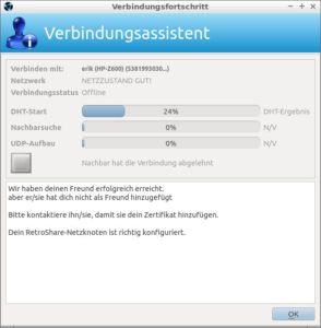 Abbildung 2: Mithilfe eines Assistenten stellen Sie die Verbindung zu anderen Partnern her.