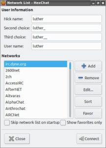 Abbildung 3: Auch ein Chat-Programm ist in Heads integriert.