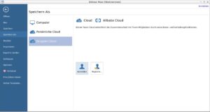 Abbildung 4: Grafiken lassen sich zum kollaborativen Weiterverarbeitung auch in einer Cloud speichern.