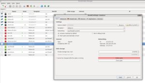 Abbildung 4: Das einem Qube zugrundeliegende Template l&auml;sst sich &auml;ndern. Hier basiert die VM "LinuxUser" nicht mehr auf Fedora&nbsp;26, sondern Debian&nbsp;9.