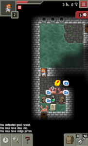 Öffnet man eine Tür und findet sich dann wie hier plötzlich in einer Horde Monster wieder, hat man insbesondere im Anfang kaum eine Überlebenschance.