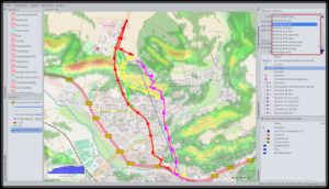 Abbildung 1: Der Routenplaner QMapShack eignet sich gut, um die dank ihrer Profile äußerst flexible Routing-Software BRouter auf dem PC zu nutzen.
